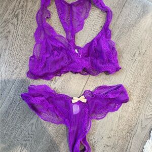 Eberjey Bralette and Panty Set